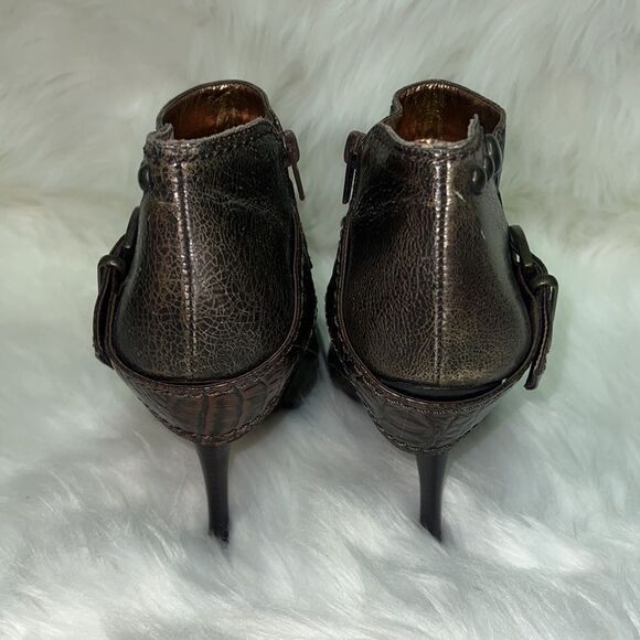 Carlos Santana Avenger T. Moro print boots Size 7 D19 - Picture 5 of 7